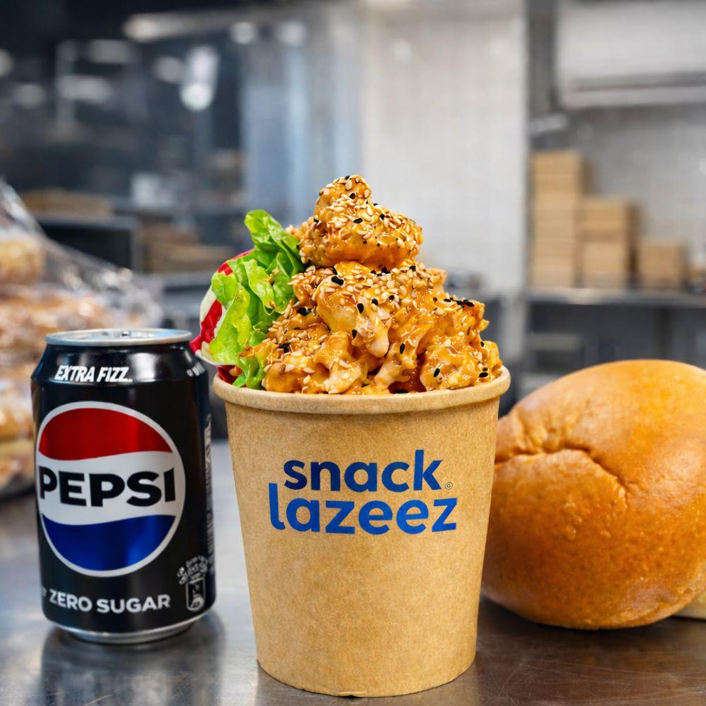 Lazeez Premium Food logo