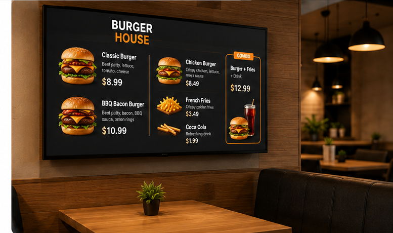 Digital Menus